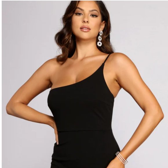 Windsor FIONA Formal High Slit Dress (XS) - Picture 3 of 4